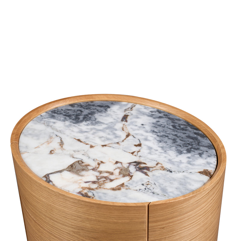 Ocean Storm Marble / Oak