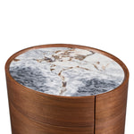 Ocean Storm Marble / Walnut