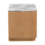Arabescato Carrara Marble / Oak