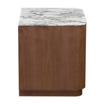 Arabescato Carrara Marble / Walnut