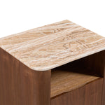 Persian Jade Travertine / Walnut