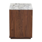 Arabescato Carrara Marble / Walnut