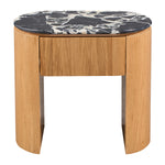 Black Calacatta Viola Marble / Oak