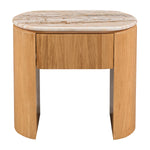 Persian Jade Travertine / Oak