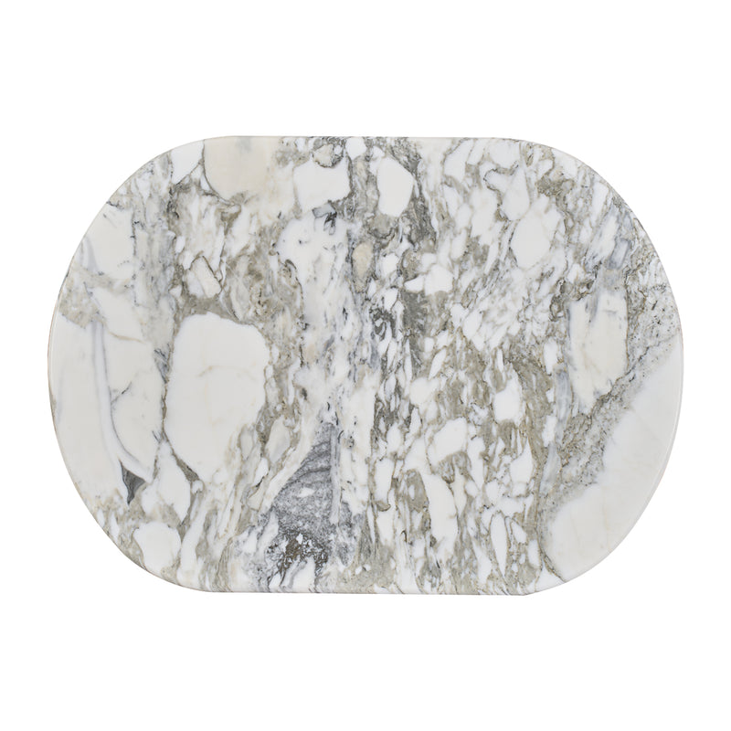 Arabescato Carrara Marble / Walnut