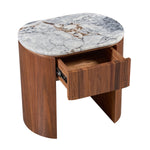 Ocean Storm Marble / Walnut