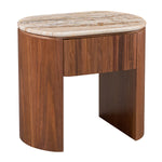 Persian Jade Travertine / Walnut