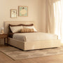 Dane Queen Bed - Cream