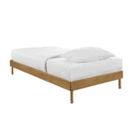 Marlo King Single Bed Frame (Oak)