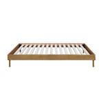 Marlo King Single Bed Frame (Oak)