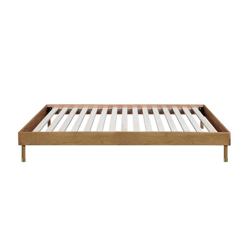 Marlo King Single Bed Frame (Oak)