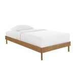 Marlo King Single Bed Frame (Oak)