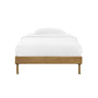 Marlo King Single Bed Frame - Oak