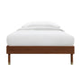 Marlo King Single Bed Frame - Walnut