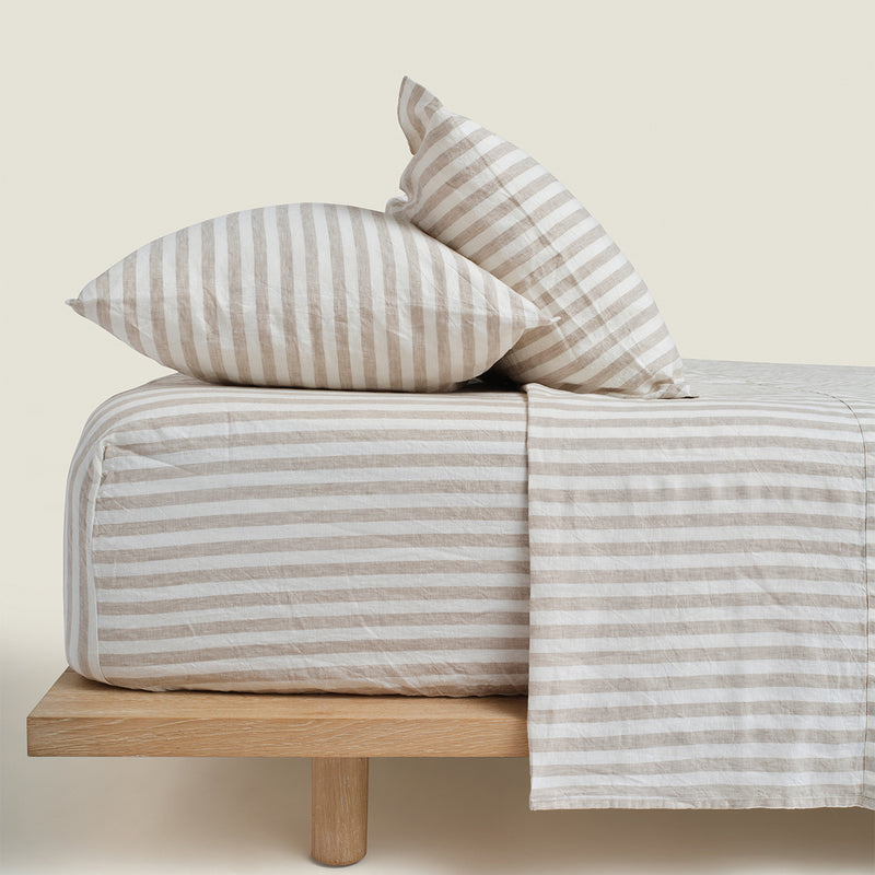 Wide Natural Stripes