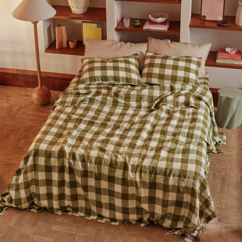 100% Linen Duvet Cover