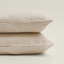 100% Linen Pillowcase - Cream / Standard