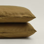 100% Linen Pillowcase - Olive / King