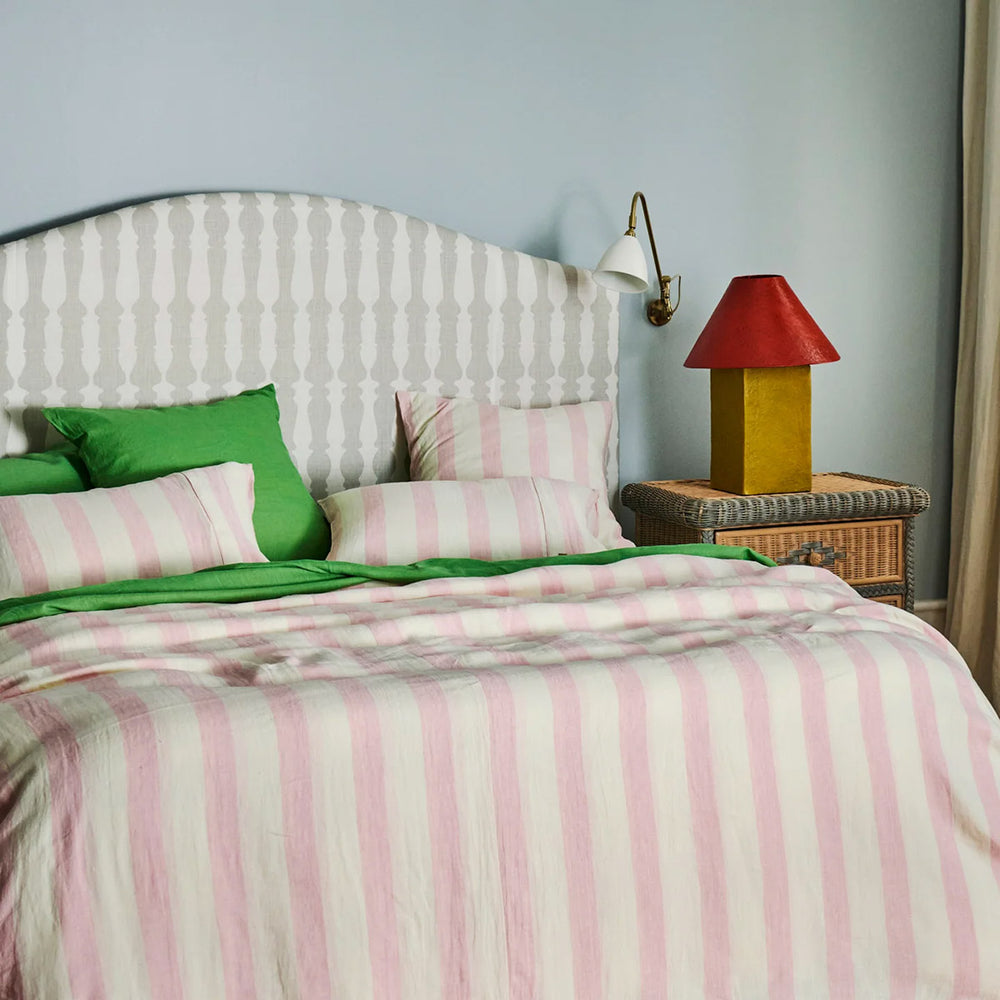 Candy Stripe Linen Pillowcases