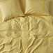 Limoncello Stripe Organic Cotton European Pillowcases (Set of 2)