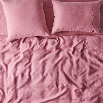 Peony Linen Quilt Cover