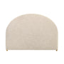 Harlo Queen Bed Head - Cream Textured Weave