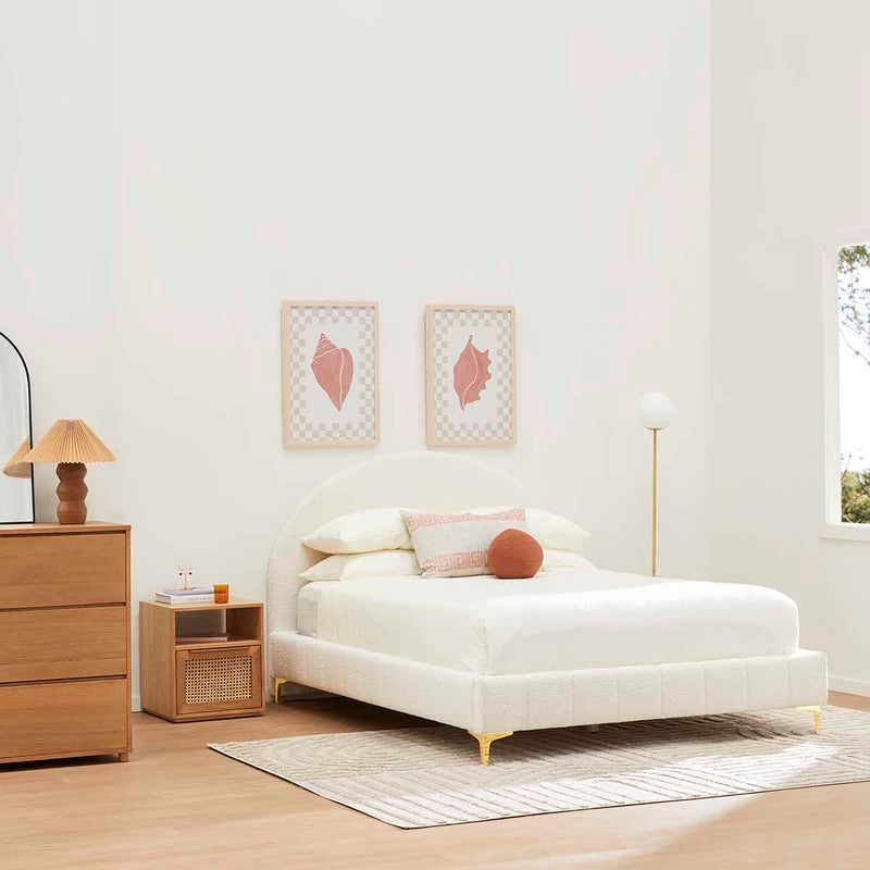 White Boucle