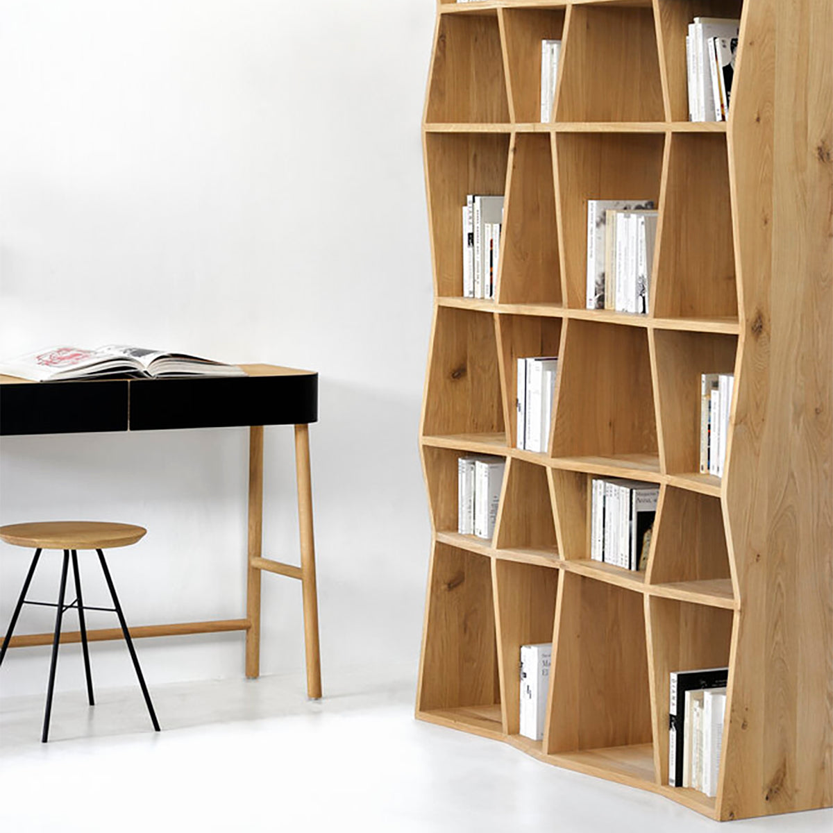 Afted rack 本棚 900x350x900mm Z Rack – Life Interiors