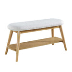 Poppy Boucle Bench