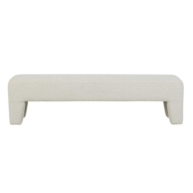 Hugo Angled Boucle Bench