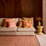 Mini Olive Wave Cushion