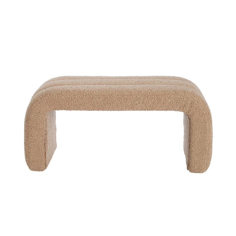 Cleo Fur Bench