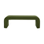 Juliette Velvet Bench - Olive
