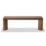 Liaison Timber Dining Bench - Walnut