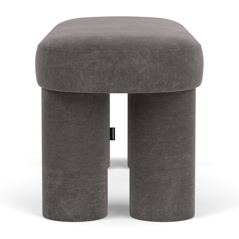 Danny Steel Grey Textured Weave