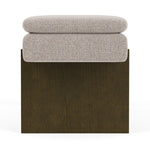Agnes Brown Textured Weave / Dark Walnut