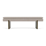 Agnes Brown Textured Weave / Dark Walnut