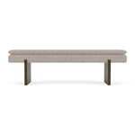 Agnes Brown Textured Weave / Dark Walnut