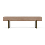 Aulla Caramel Textured Weave / Dark Walnut