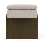 Fabio Stone Fabric / Dark Walnut