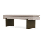 Fabio Stone Fabric / Dark Walnut