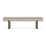 Fabio Stone Fabric / Dark Walnut