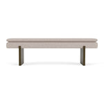 Fabio Stone Fabric / Dark Walnut