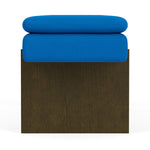 Mark Cobalt Blue Weave / Dark Walnut