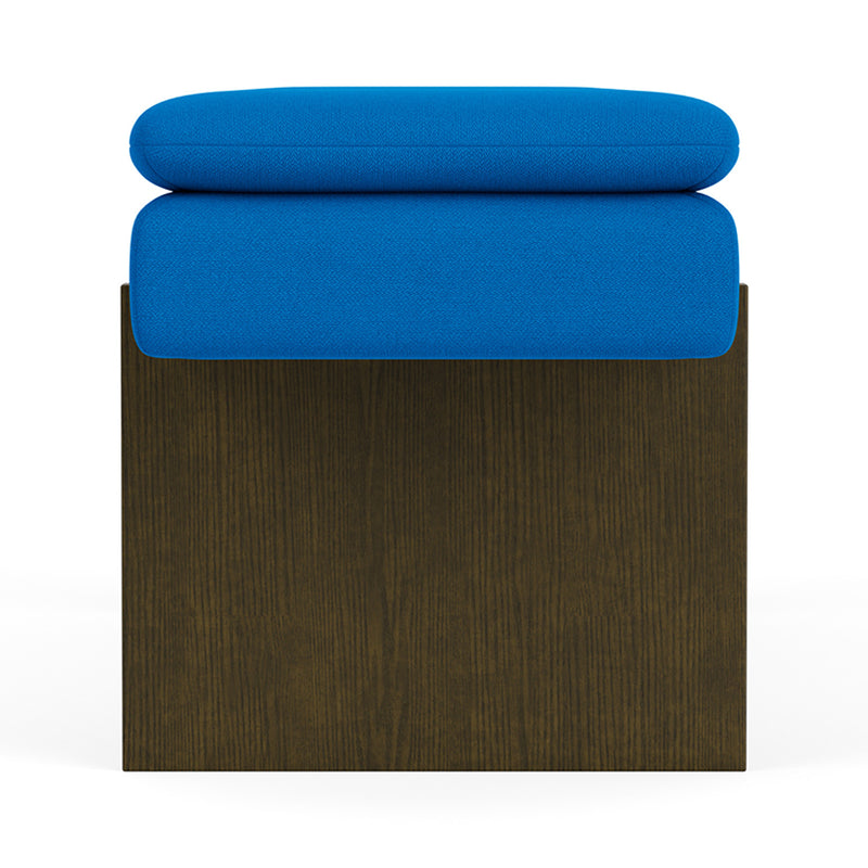 Mark Cobalt Blue Weave / Dark Walnut