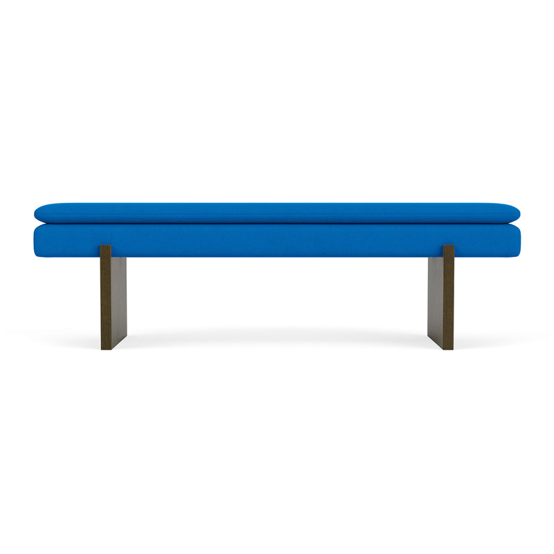 Mark Cobalt Blue Weave / Dark Walnut