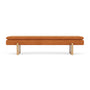 Umi Oak Bench - Danny Amber Textured Weave / Oak