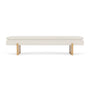 Umi Oak Bench - Free Dune Velvet Cord / Oak