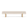 Umi Oak Bench - Mark Sand Weave / Oak