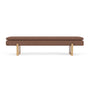 Umi Oak Bench - Pebble Rust Boucle / Oak